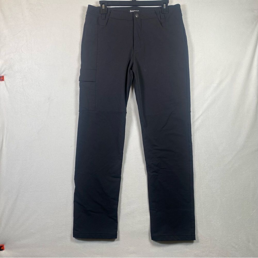 Betabrand Black Utility Cargo Pants Size 8P